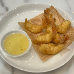 กุ้งชุบแป้งทอด (Shrimp fries)