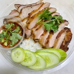 ข้าวคอหมูย่าง