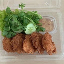 ทอดมันกุ้ง (5 ชิ้น)
