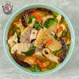 ต้มแซ่บเครื่องในเนื้อ