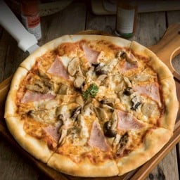 พิซซ่าแฮมเห็ด