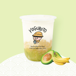 โยเกิร์ตอโวคาโด้+กล้วย