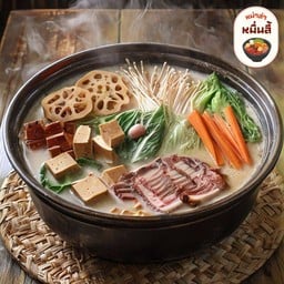 ซุปทงคัตสึ (กระดูกหมู) ชุดอิ่มจุก