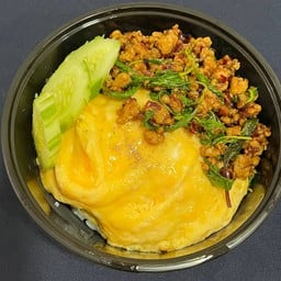 กุ้งแช่น้ำปลา by สองต้าว หมู่บ้านพฤกษา88  🍤 ข้าวห่อหมกกุ้งไข้ข้น 🍳 ไข่ข้น 🍲 ข้าวกระเพรา 🍚 ข้าวหน้าไก่เทอริยากิ 🍗 ส้มตำ 🥗