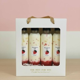 นมสด สตอเบอรี่ Size L