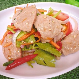 ยำหมูเด้ง