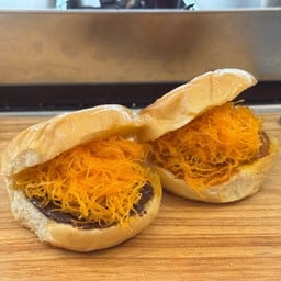 ปังปิ้งแบบก้อนไส้โฮมเมด+ฝอยทอง