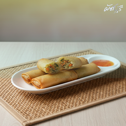 ปอเปี๊ยะหมูผักทอด