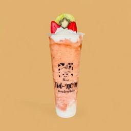 กี่วี่สตรอเบอร์รี่สมูทตี้โยเกิร์ต