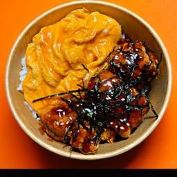 มาม่าไก่เผ็ดไก่ทอดไข่ข้น