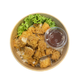 ข้าวไก่ซอสน้ำปลา