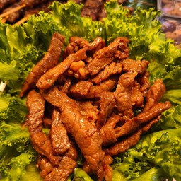 เนื้อโคขุนทอด