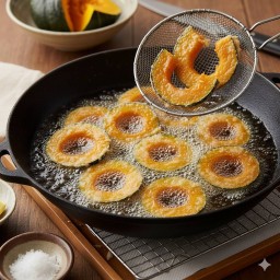 ฟักทองญี่ปุ่นทอดกรอบตะโกนนนน