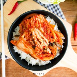 ข้าวหน้ากิมจิ