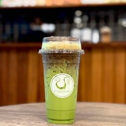 กาแฟชาเขียวเย็น