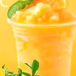 น้ำส้มสดปั่น