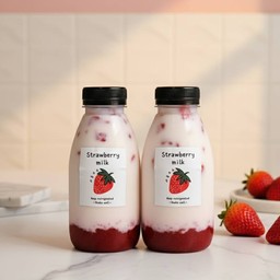 สตอเบอร์รี่ นมสด