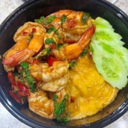 สงครามผัดด่วน-กะเพราป่า:คั่วพริกเกลือ ตลาดปฐมนคร
