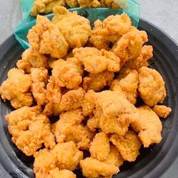 ข้าวไก่กรอบซอสเทอริ