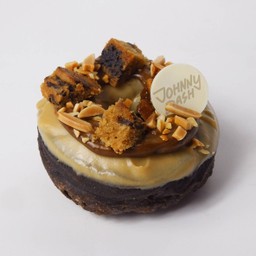 Mocha Almond Cruller Doughnut