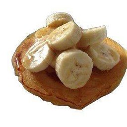 แพนเค้ก+กล้วยหอม