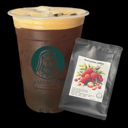 Americano medium red lychee อเมริกาโน่คั่วกลางลิ้นจี่แดง