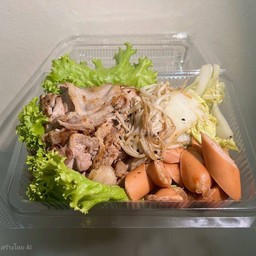 กลิ่นกระทะ-หมูย่างพร้อมกิน