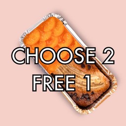 (Set A) Cake 2 free 1