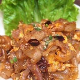 ก๋วยเตี๋ยวคั่ว  สามชั้น  หม่าล่า