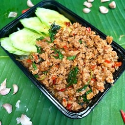 ข้าวกระเพราหมูสับ