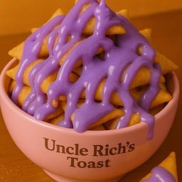 โรตีราดซอสเผือก