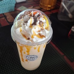 นมสดปั่นคาราเมล