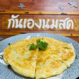 โรตีผักโขมชีส