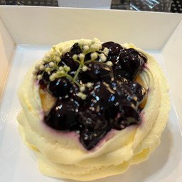 เค้กครีมสดบลูเบอรรี่