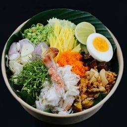 ข้าวคลุกน้ำปลาทะเล ปูม้า