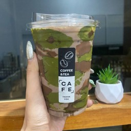 มัทฉะลายพลาง เนยถั่ว นูเทล่า