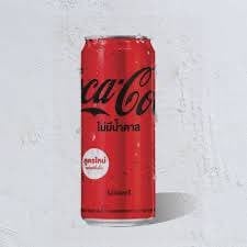 น้ำอัดลม โค๊กไม่มีน้ำตาล Coke zero