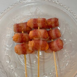 ไส้กรอกพันเบคอน