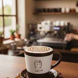 คาราเมล มัคคิอาโต้ร้อน