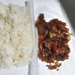 ข้าวเหนียวแหนมหมู