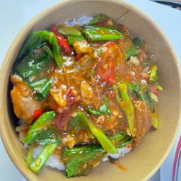 คะน้าปลากระป๋อง