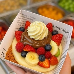 โมจิครีมชีสไซร์ s /เลือกได้ 1ครีมชีส /2 ผลไม้ /1 ผงคลุก