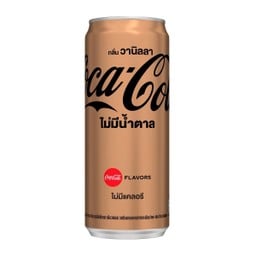 โค้ก กลิ่นวานิลลา ไม่มีน้ำตาล (กระป๋อง)