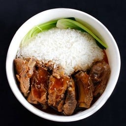 ข้าวซี่โครงหมูอบซีอิ๊ว