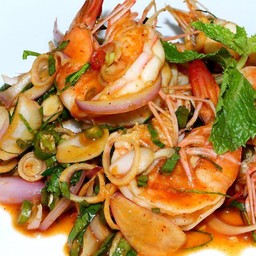 กุ้งพล่า