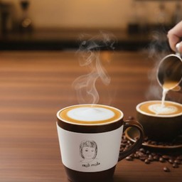 คาปูชิโน่ร้อน