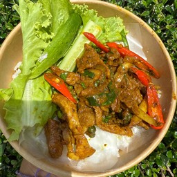 ผัดเผ็ดหมูป่า