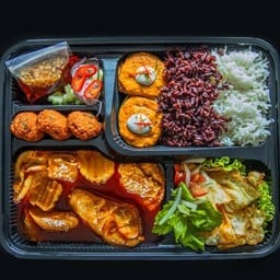 เซต C ข้าวแกงมัสมั่นไก่