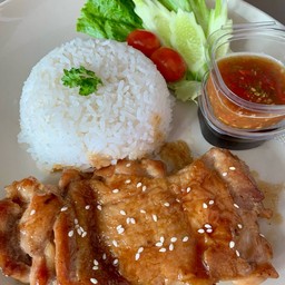 ข้าวไก่ย่างเทอริยากิ