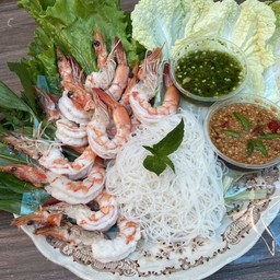 เมี่ยงกุ้ง (10ตัว)